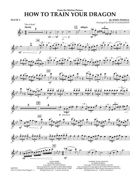 How to Train Your Dragon Flute Sheet Music: A Melodic Journey Through Berk and Beyond