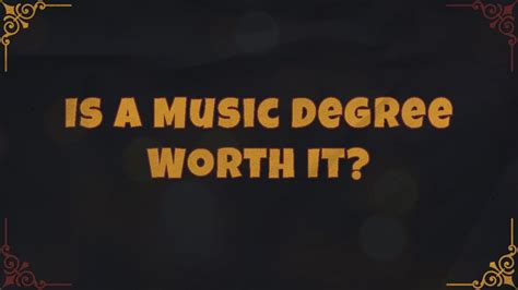 Is a Music Degree Worth It? Exploring the Symphony of Career and Passion