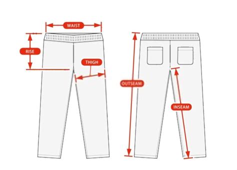 바지 사이즈: 패션의 시작이자 끝